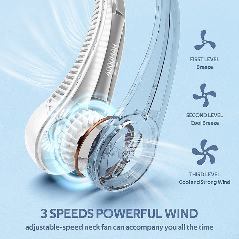 Soothpure Hands-Free Cooling Bladeless Neck Fan