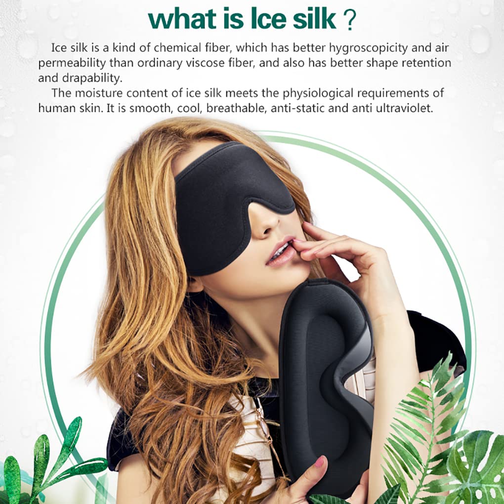 Soothpure Dream Comfort 3D Sleep Mask: Total Blackout. Ultimate Relaxation