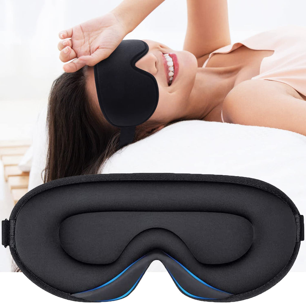 Soothpure Dream Comfort 3D Sleep Mask: Total Blackout. Ultimate Relaxation
