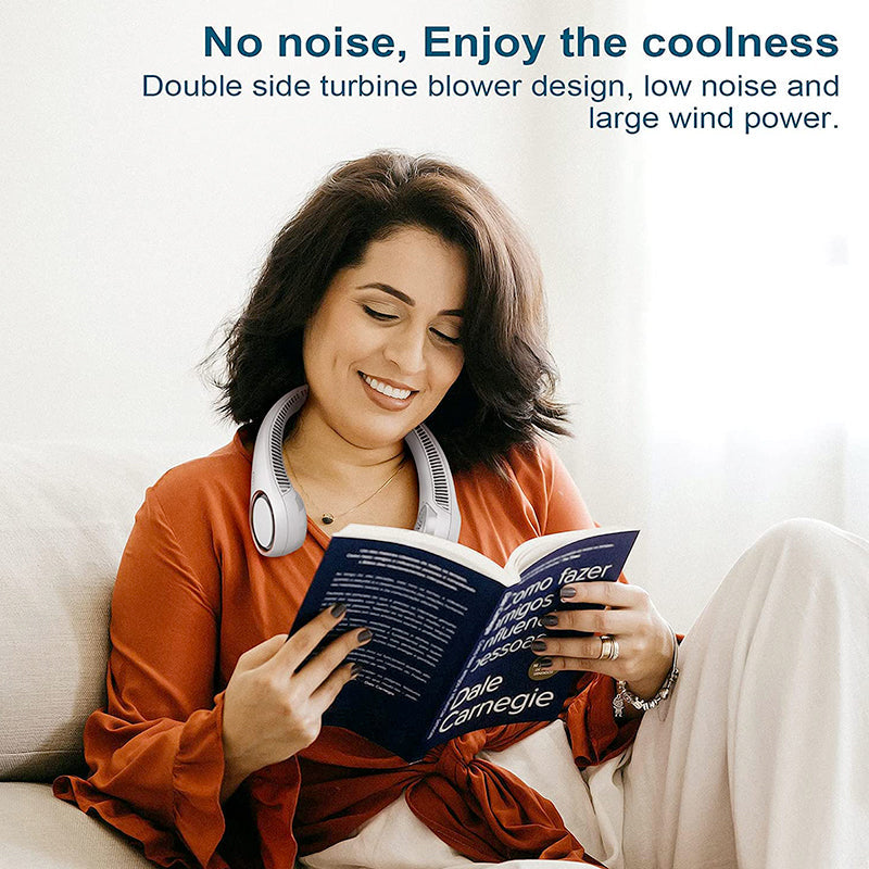 Soothpure Hands-Free Cooling Bladeless Neck Fan